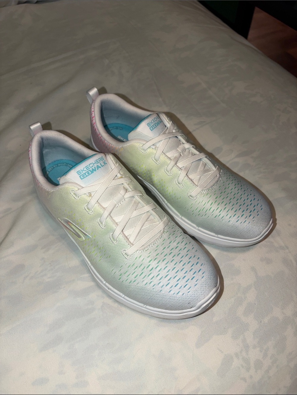 Skechers GOwalk Pastel Ombre Knit Sneakers